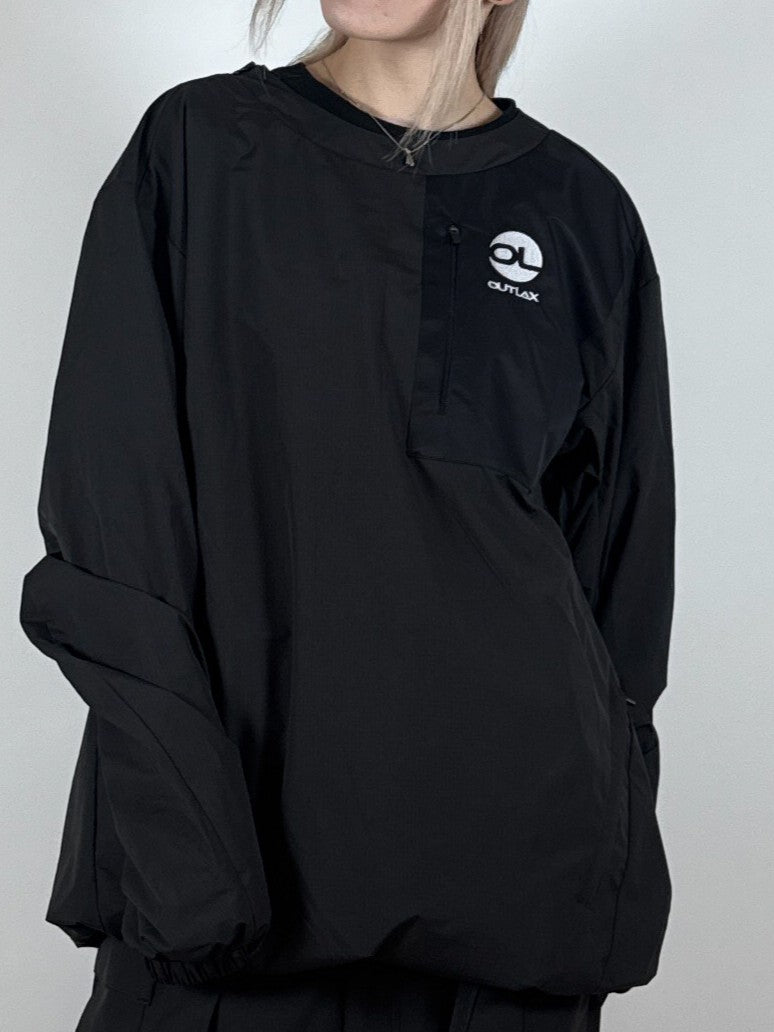 RIPSTOP 防水クルーネックシャツ 01OLJ0004RS