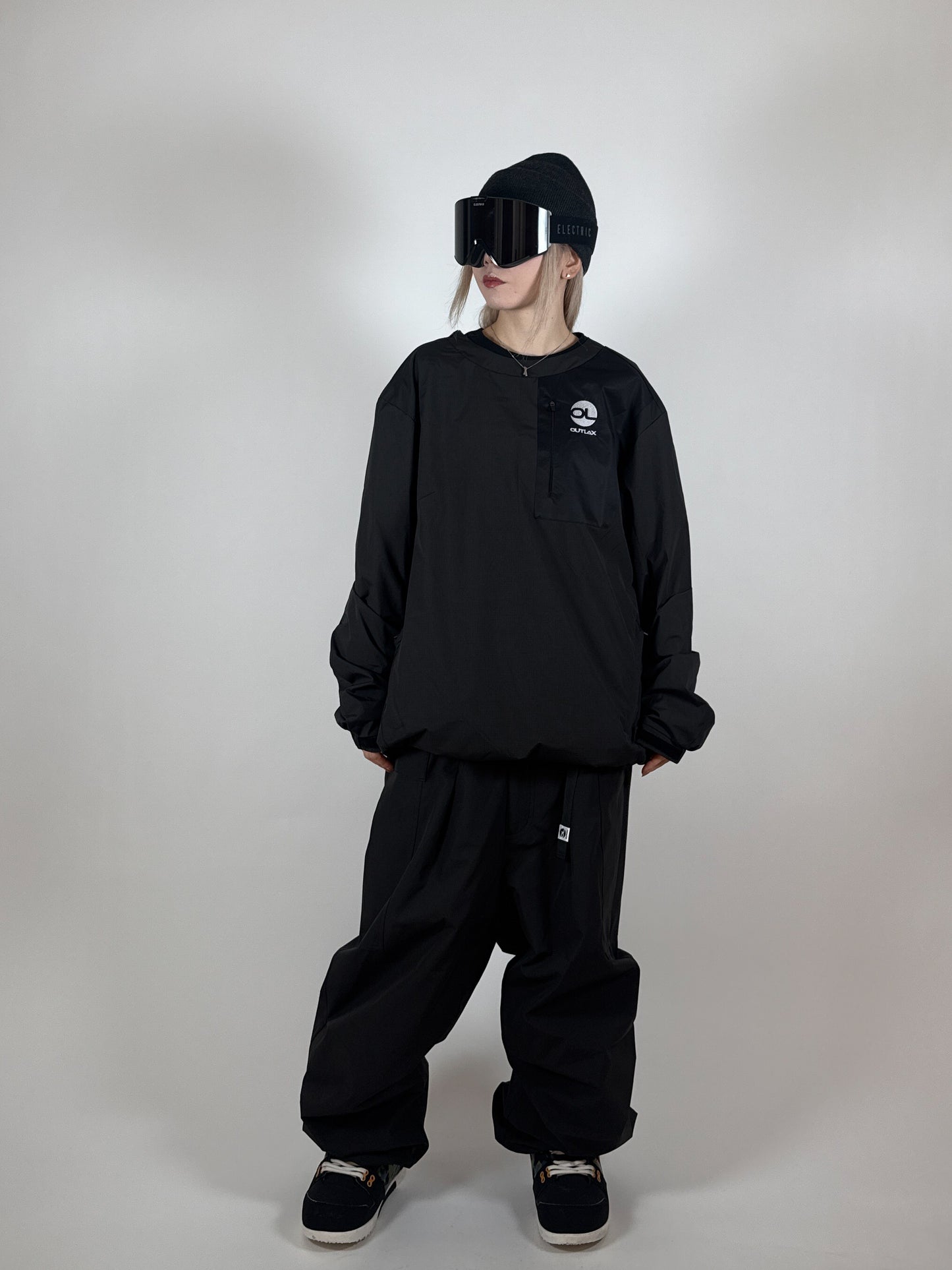 RIPSTOP 防水クルーネックシャツ 01OLJ0004RS