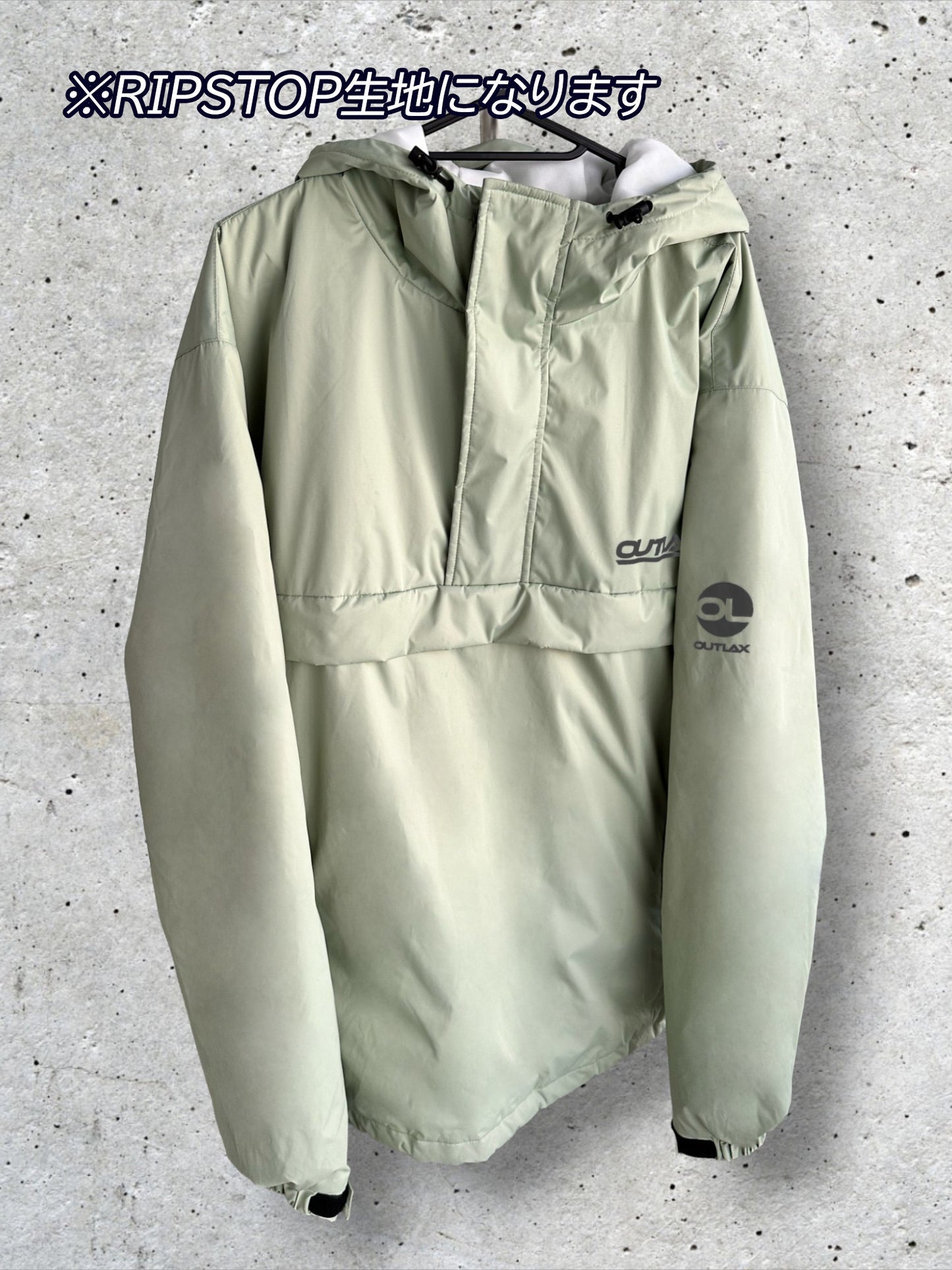 RIPSTOP 中綿プルオーバー OUTLAXJ0001RS