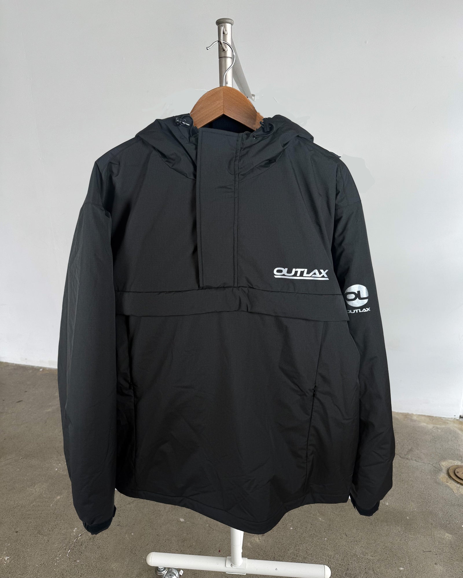 OUTLAX プルオーバー ジャケット ブラック Lサイズ RIPSTOP 中綿プルオーバー OUTLAXJ0001RS – OUTLAX Online Shop