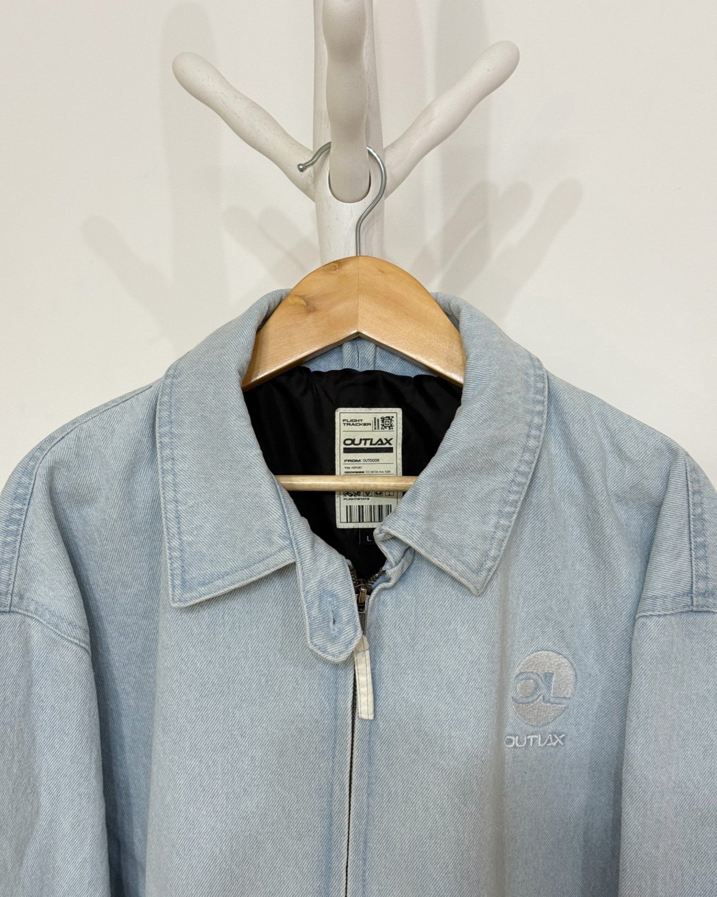 Corduroy Shirt Zip Jacket OLJ0002-BL