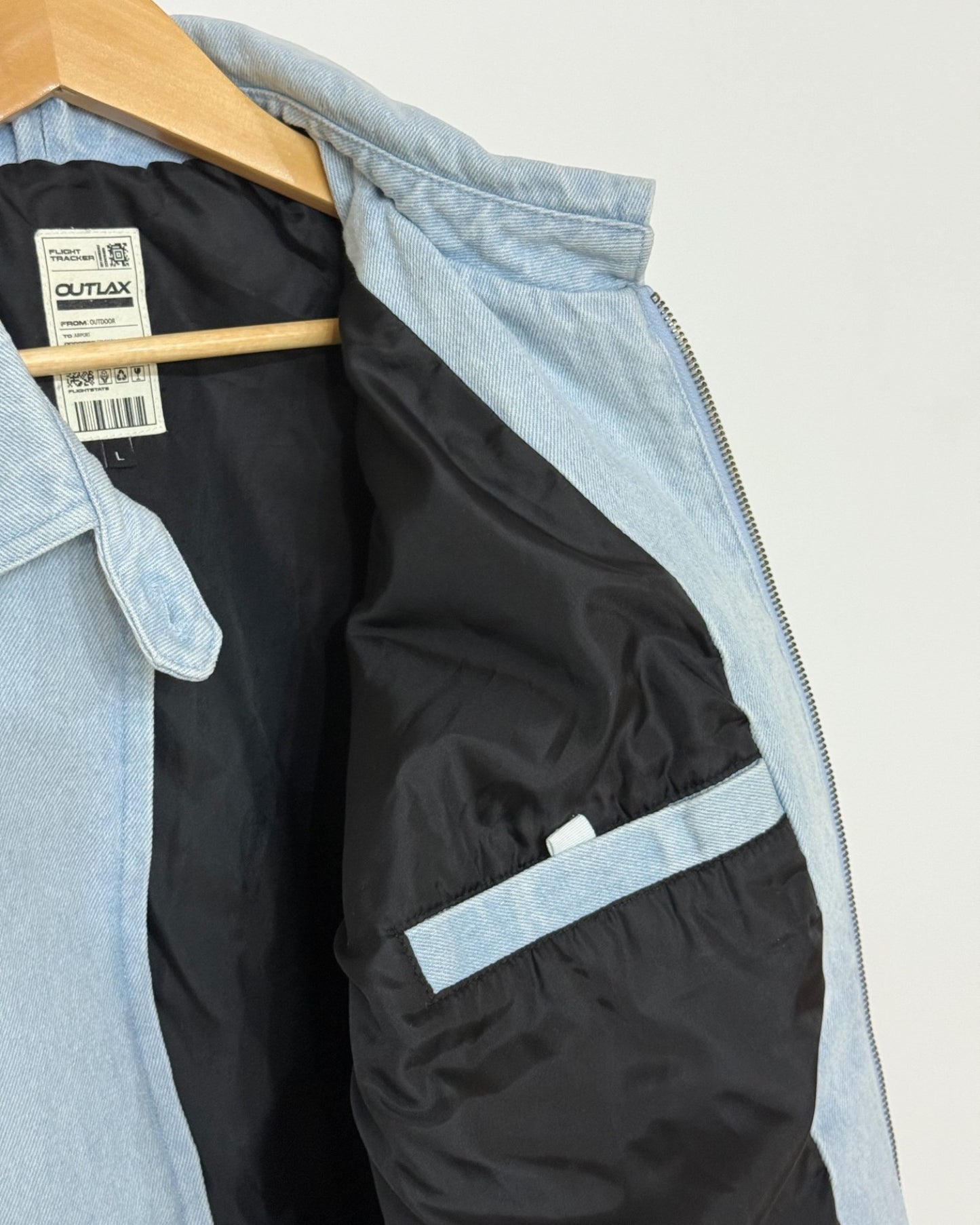 Corduroy Shirt Zip Jacket OLJ0002-BL