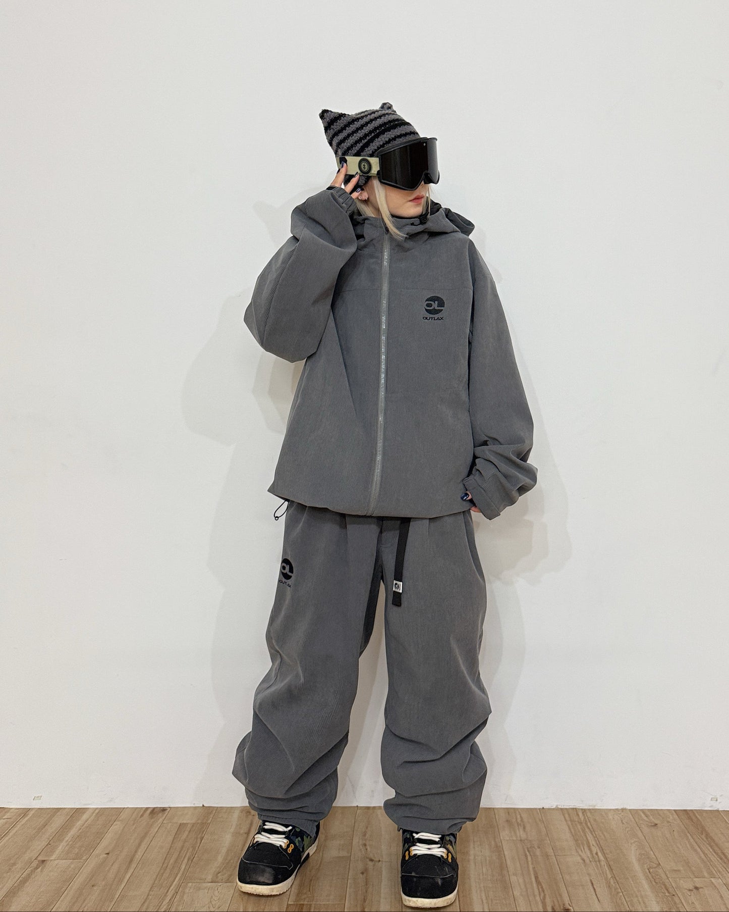 コーデュロイ フルジップ 01OLJ0006