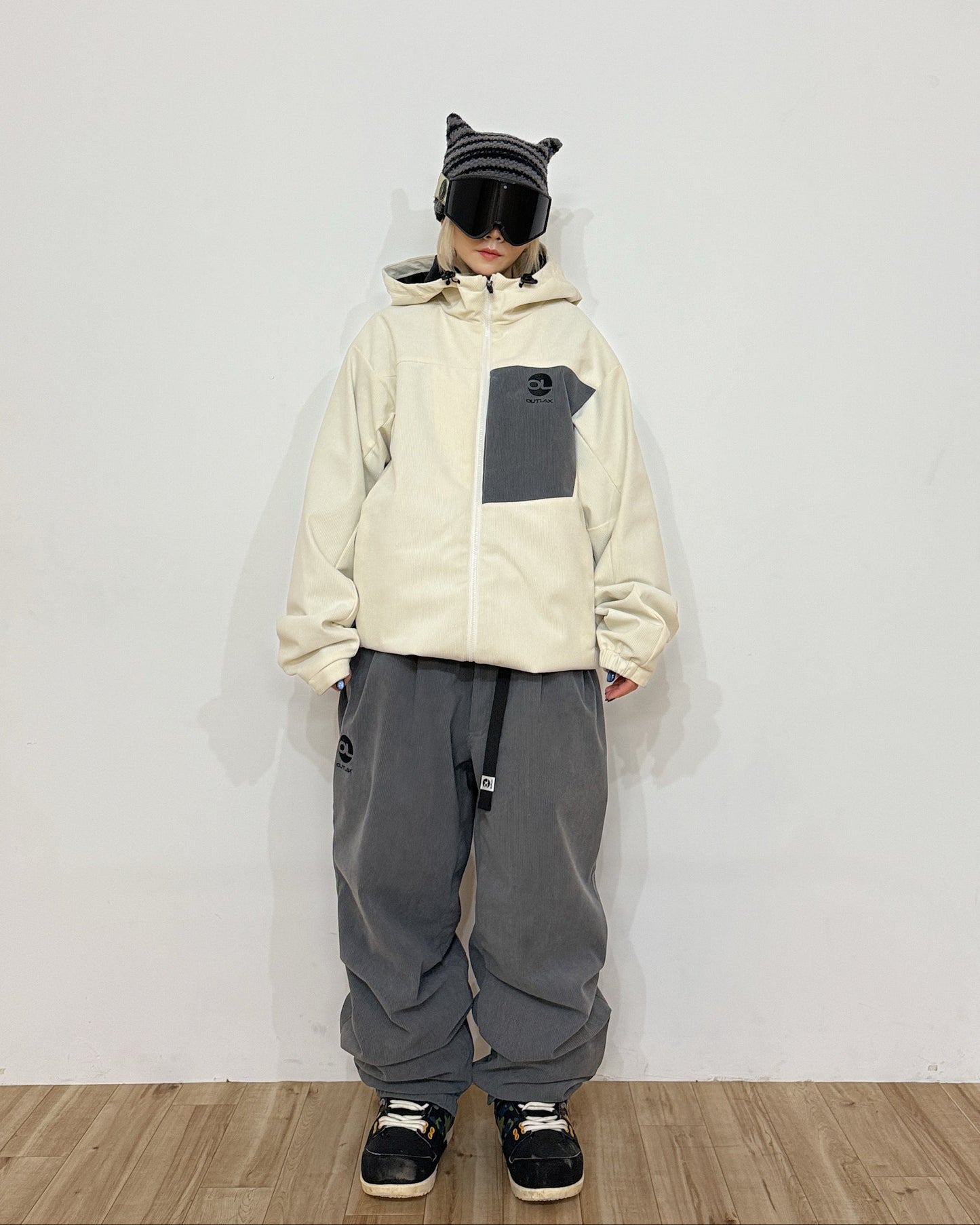 コーデュロイ フルジップ 01OLJ0006