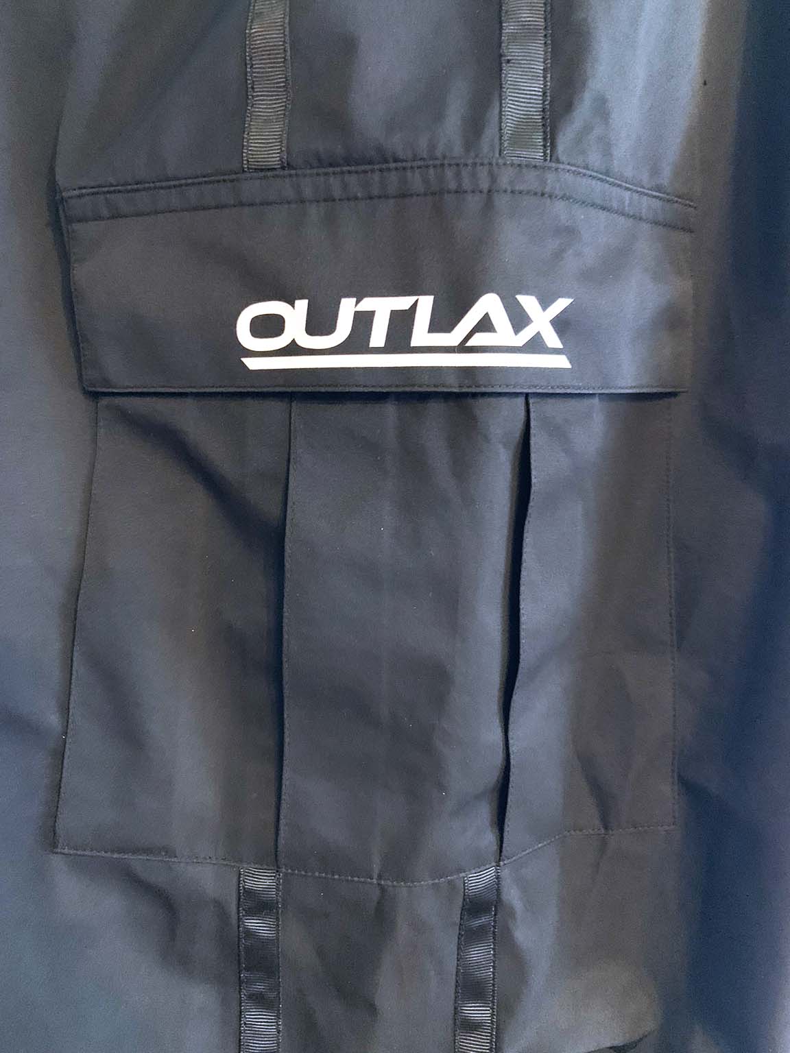 Street pants OLS2201 BLK without waist gaiter