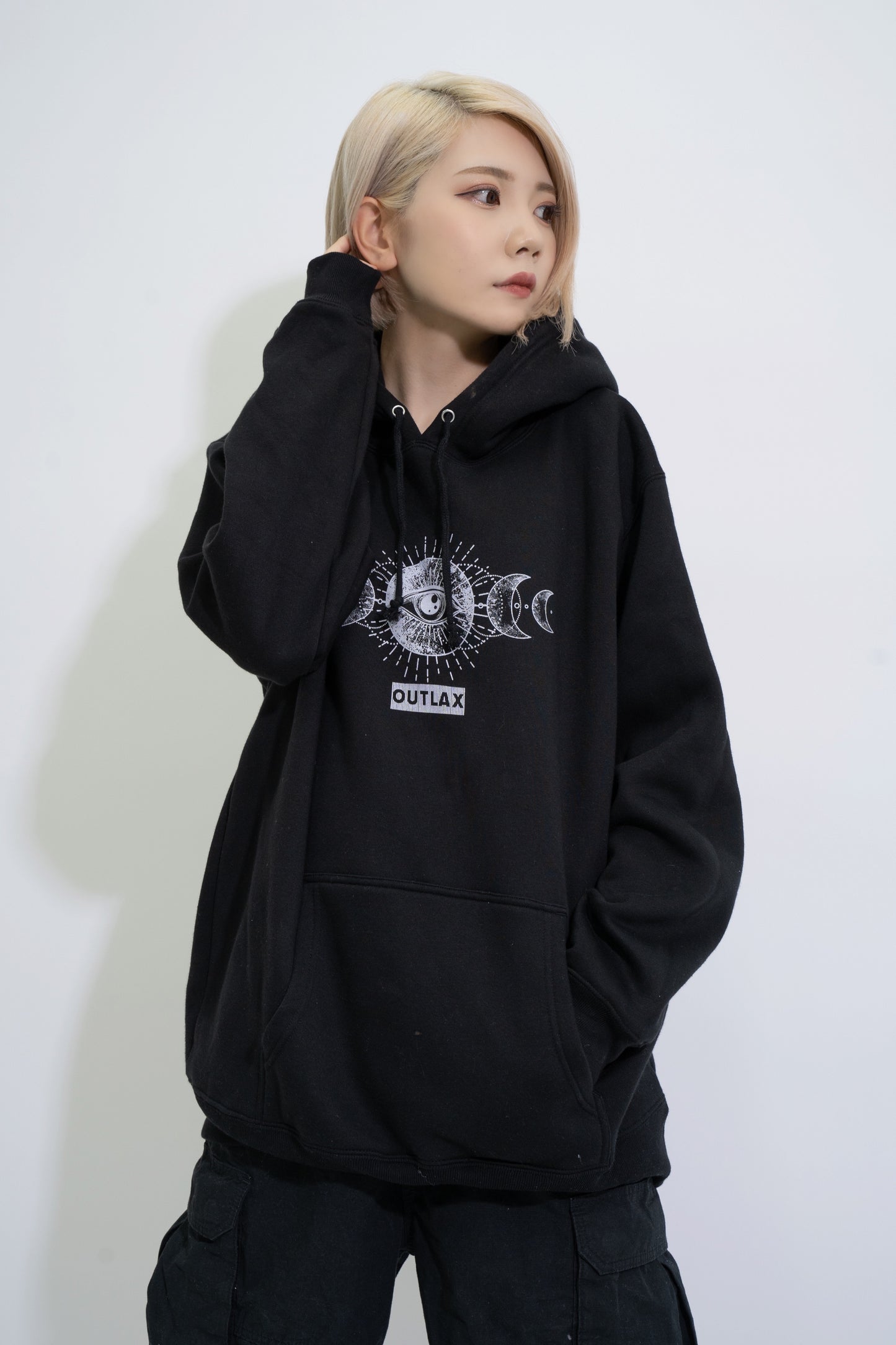 Sweatshirt hoodie 10.0 oz / EYES OLA2201